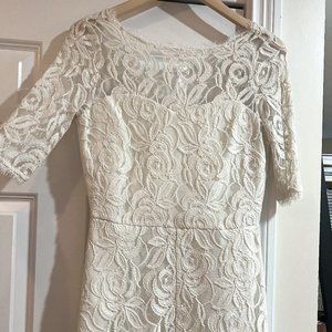 Ivory Lace Romper - perfect for bridal events!